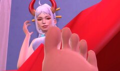 POV: Made to Lick Her Feet