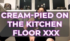 CREAM-PIED ON THE KITCHEN FLOOR XXX