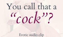 You Call That a “Cock”?