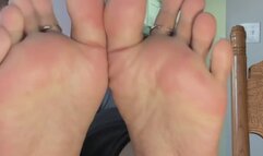 After Gym Sock Removal