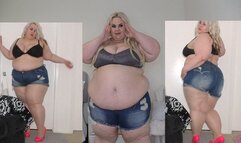 Outgrown Summer Shorts - 5 Pair Try On with Before Photos - MP4