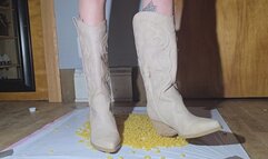 Cowgirl boot noodle crush