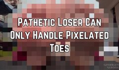 Phoenix Bates Teases And Humiliates You With Pixelated Feet 1080p - Foot Fetish - Pixelated - Pixel Porn - Toes - Femdom