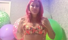 blowtopop glove and baloons