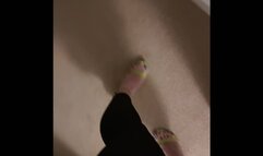 Heel walk and dangle