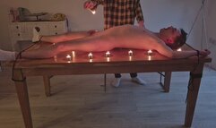 Bound Sub Endures Candle Wax