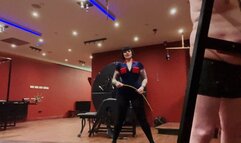 TARGET PRACTICE - Slave on the Punishment Rack and Whipped