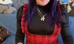 Girl in dress B2p xxl condom