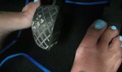 Berefeet highheels and horsepower