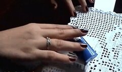 Smoking Girl Marlboro Red 100's 57 Mp4 960X540