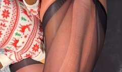 Absolute Legs #99 Scissoring exercises in stockings HD