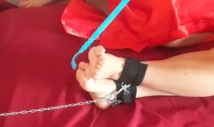 Long erotic tickling stimulation for Superfox - part 2