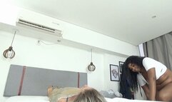 Ebony Doctor Curing Patient with Farts Part 4 By Iza Candy And Yasmin Brisa Cam By dani full HD