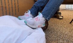 Nike Renew Teal Courtyard Face Stomp