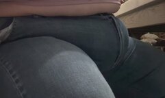 Watch my belly grow before and after dinner