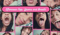 Afternoon Nap: Yawns and Stinky Breath