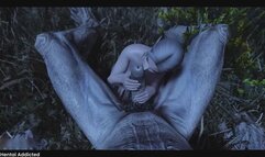 The Pretty Elf’s Nightly Duty – Keeping Her Giant Warm