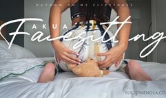 Face sitting Plushie Punishment - Mistress Enola 4K