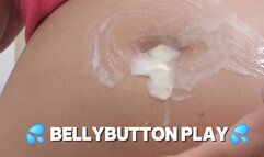 Bellybutton Filled with Ice Cream – Sticky & Sweet Play