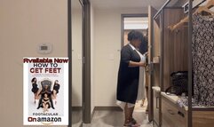 Step Aunt Cinnamon Relieves Nephews Stress- Footjob