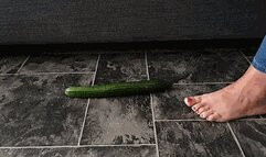 Barefoot cucumber destruction