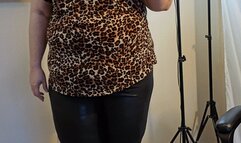 Wedges leggings BBW Feet