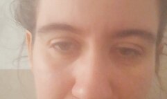 I sneeze, I blow my nose and I pick my nose!