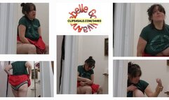 Making Dude on The Toilly after Getting Back Home w Updates abt The Day and Huge Tit Fitness demo