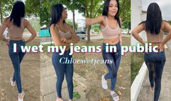 I WET MY JEANS IN PUBLIC