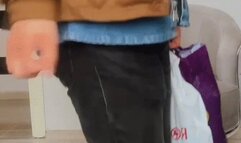 Strap-on Sissy Boy Red lipstick suits very well