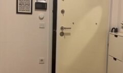 Lick my nylon feet and boots