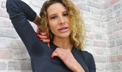 Miss Anja Black - Disgusting armpit sweat training