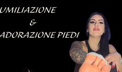 UMILIAZIONE E ADORAZIONE PIEDI