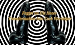 Faggot on His Knees Transformation into Cock Worshiper 17 min (male voice)