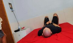 Farting teen brunette, by Olivia Mattos and Slave, (cam by Manu) FULL HD