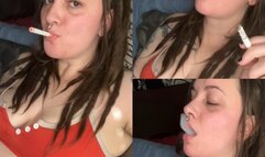 Smoking in Bed & Playing With My Pussy