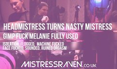 [988] Headmistress Turns Nasty Mistress Gimp Fuck Melanie Fully Used
