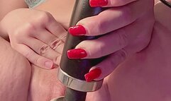 Vibrator on my clit after school