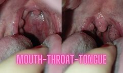 Mouth, tongue, teeth, throat exploration