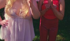 Autumn and Rarity Angel Demon Dick Praise Shame