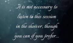 Wet Tits Weakness - Shower Worship Trance Session, Weak and worshipping Goddess Psyche’s wet tits