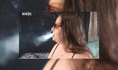 Chain Smoking Side Profile