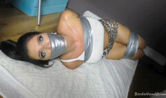 Tatti in: The Who's That Girl Dilemma: "They Had Me Tied Up TIGHT in a Chair - I Defied Them & That Got Me Gagged Again!" (Extra Gag Fun) (HD)