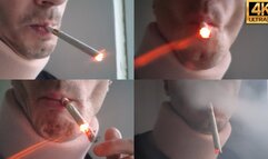 Smoking St Moritz menthol collar closeup IYF 121224 4K