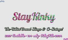 Sexy Sling & Micro Bikinis ~ TheBikini Try on & Show