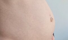 Bloated Belly Standing Up