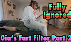 Gia's Fart Filter Serves Her With No Issues!