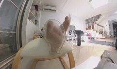 6K YIDE to expose their dirty smelly feet smelly shoes 360VR