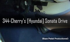 344-Cherry [Hyundai] Sonata Drive [in Loafers]