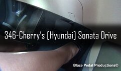 346-Cherry [Hyundai] Sonata Drive [in Loafers]